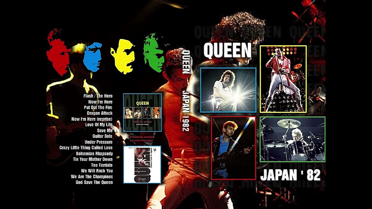Queen - Live In Tokorozawa (November 3th, 1982 Remastered) [4 Source Matrix - Full Concert]