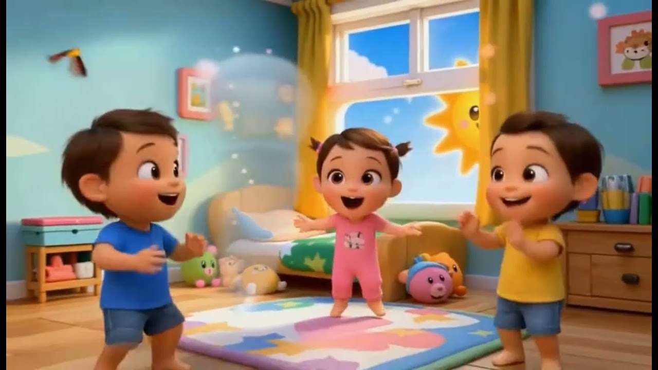Bom Dia, Vem Ser Feliz! ☀️ Música Infantil Animada para Acordar e Dançar | Kids Song