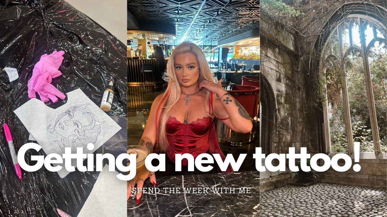 GETTING MY FACE TATTOOED?! | Photoshoot and more vlog | Chia