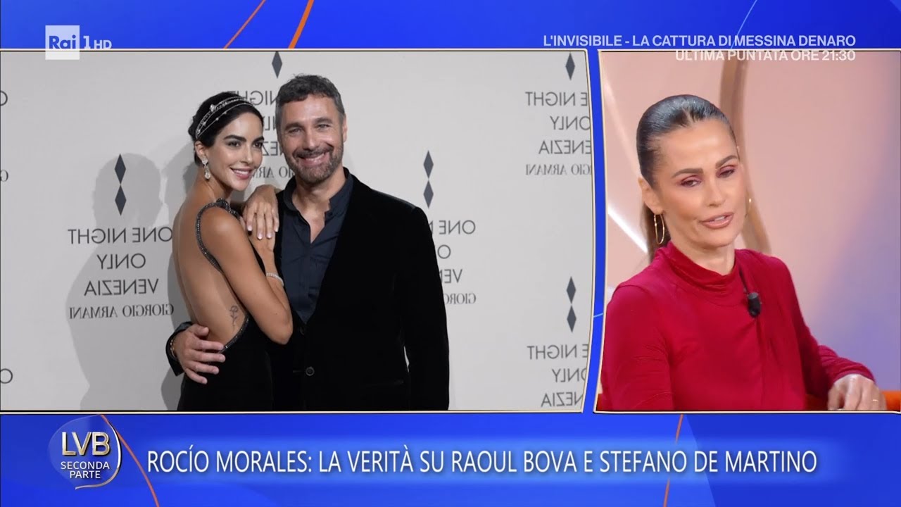 Rocío Morales: la verità su Raoul Bova e Stefano De Martino - La Volta Buona 04/02/2026