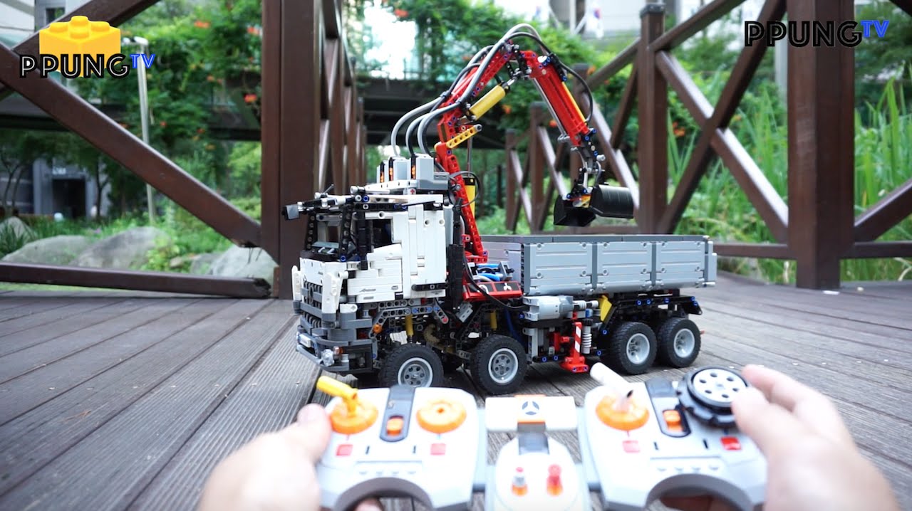 LEGO Technic 42043 - RC Motorized Mercedes-Benz Arocs 3245 by 뿡대디