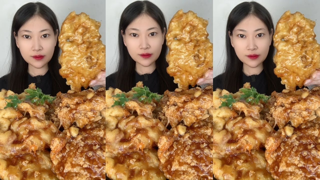 Ultimate Crunch ASMR: Glazed Fried Eggs that sound like a dream. 🎧