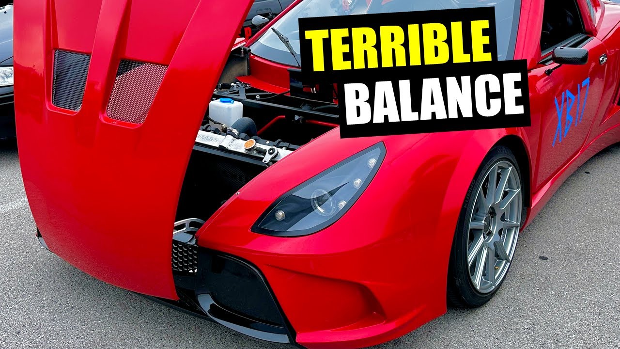 Corner Balancing Was Absolutely Necessary! (Factory Five 818 Autocross)