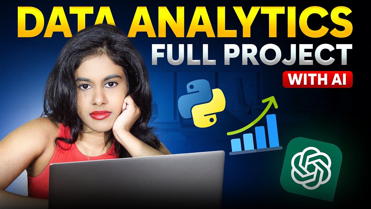 How to Build a Data Analytics Portfolio Project in 50 Minutes (Using FREE AI Tools)