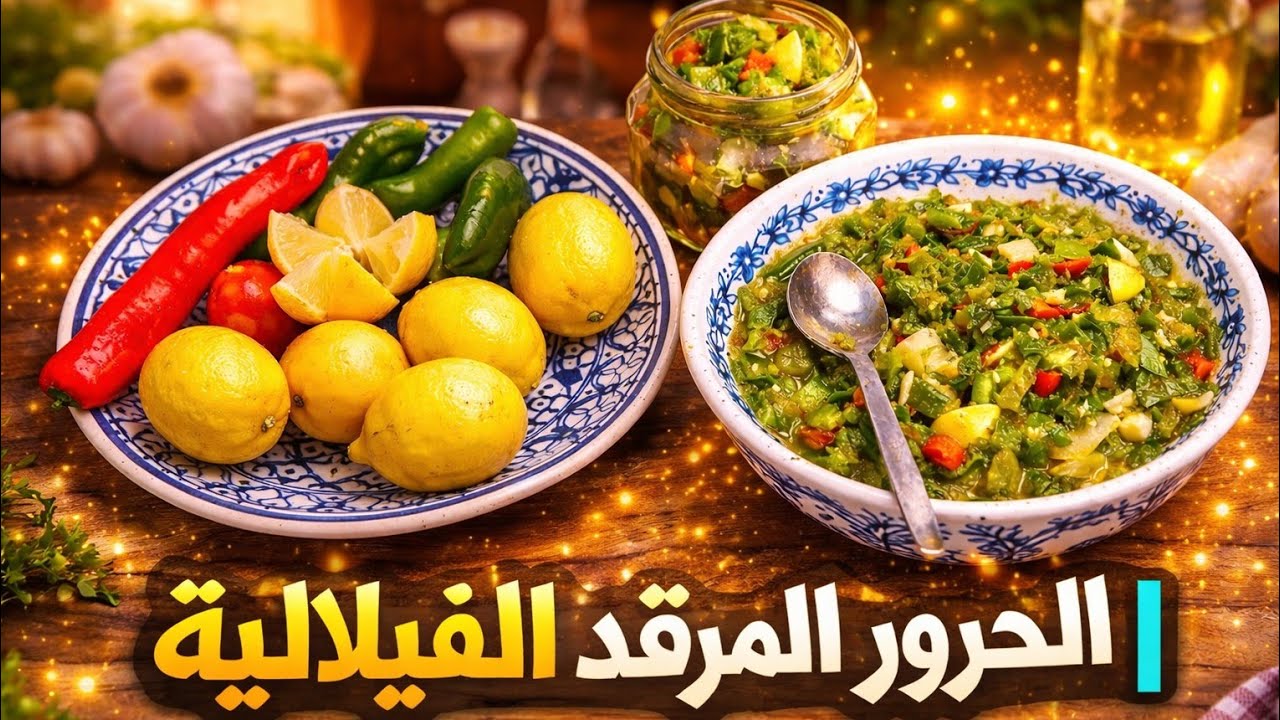 تحضير الحرور المرقد بالاعشاب على الطريقة الفيلالية