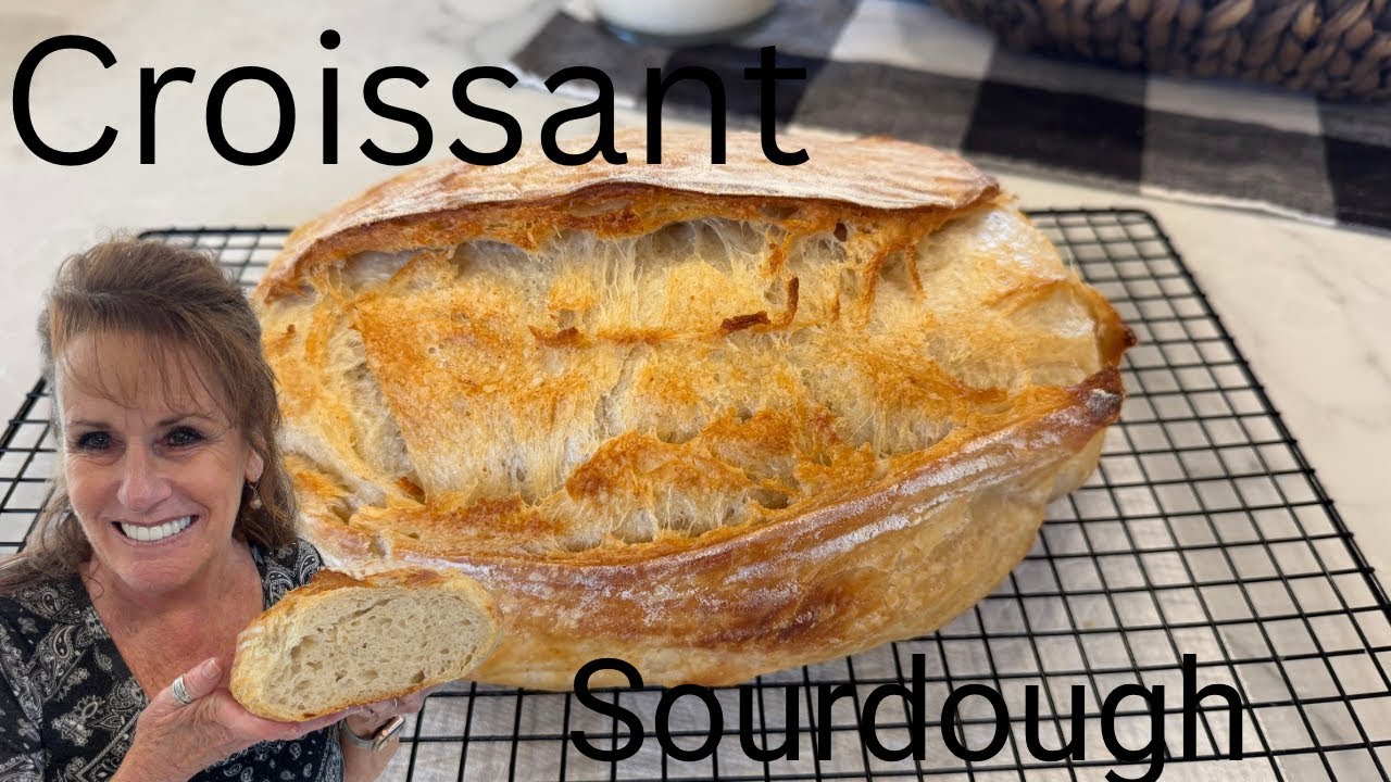 Buttery Sourdough Croissant Bread With Linda’s Pantry 