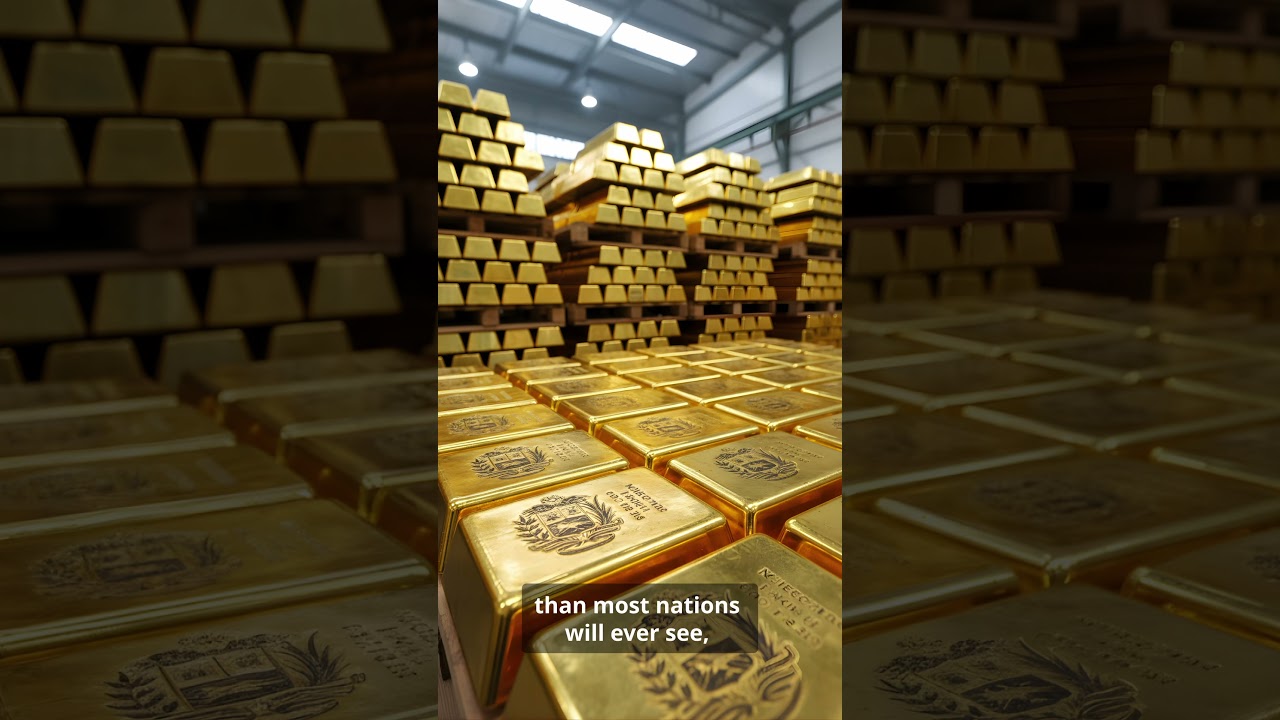 Venezuela Has Billions in Gold They Can't Touch!