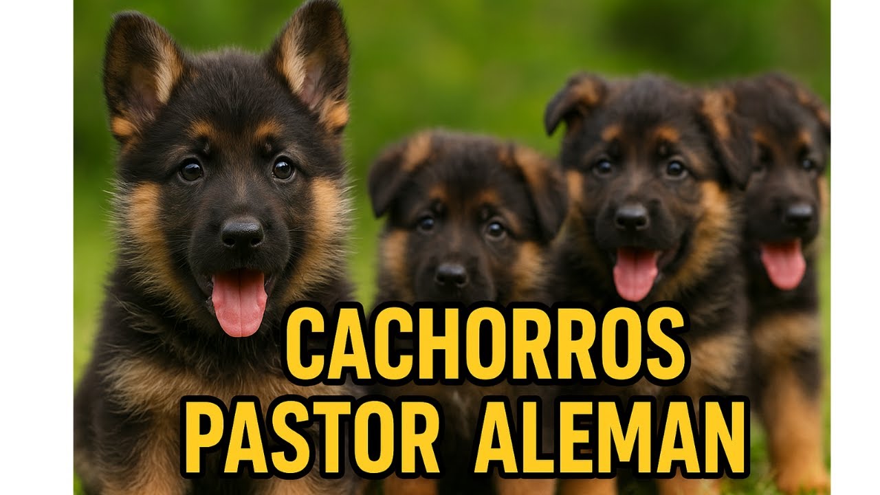 🐾 Cachorros Pastor Alemán que Te Robarán el Corazón 💖
