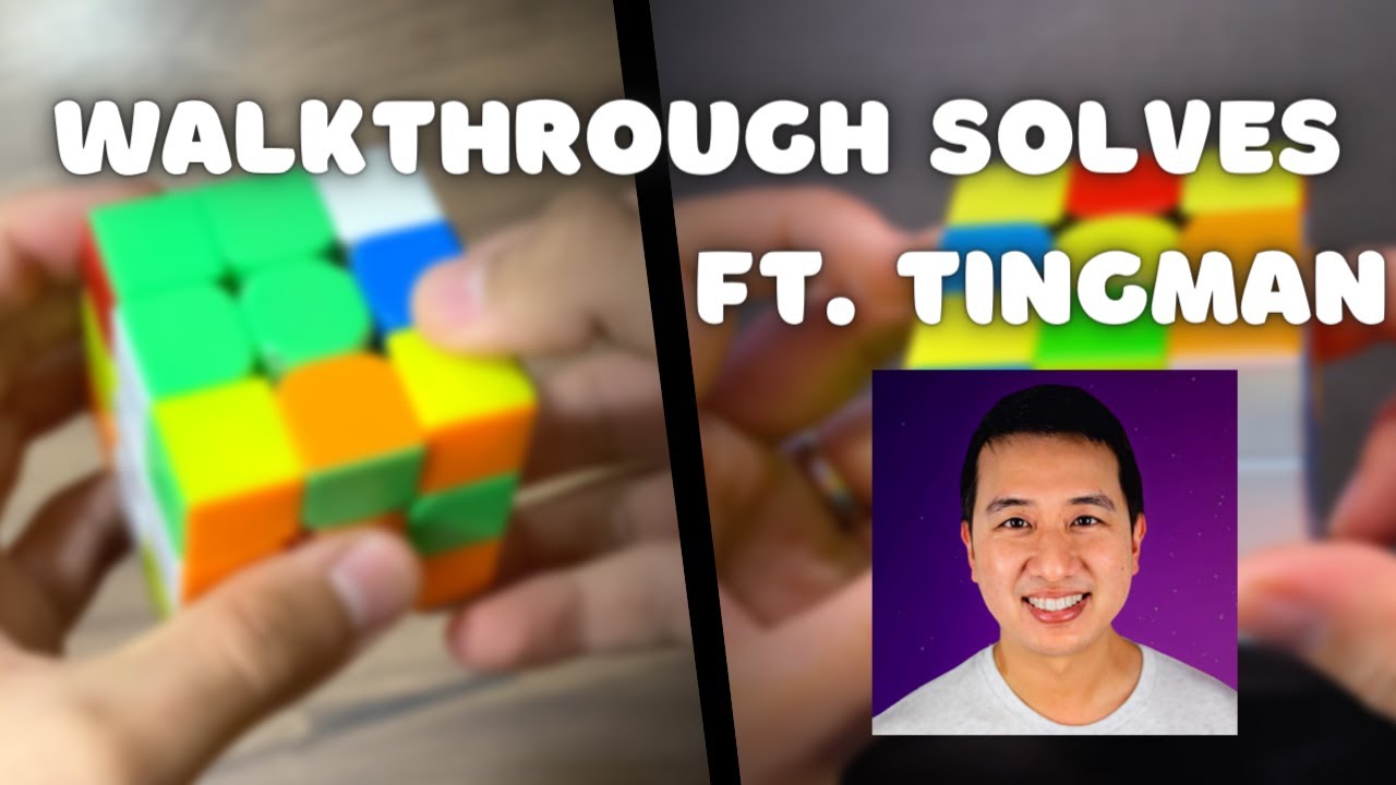 3x3 Walkthrough Solves (ft. Tingman) - Intermediate