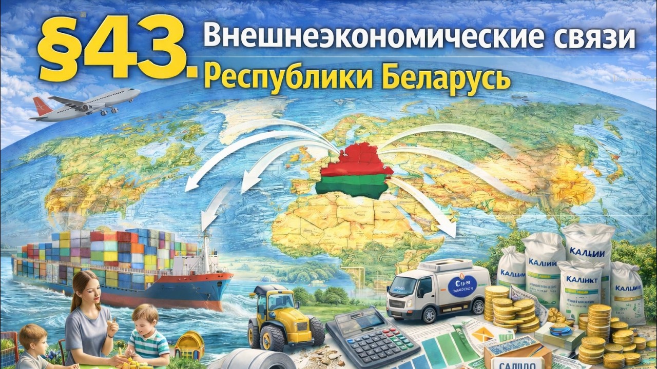 § 43. внешнеэкономические связи республики Беларусь