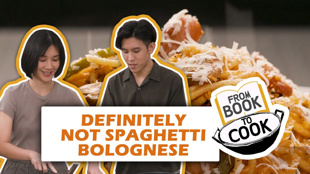 A Sauce-picious Pasta Dish | From Book to Cook #05