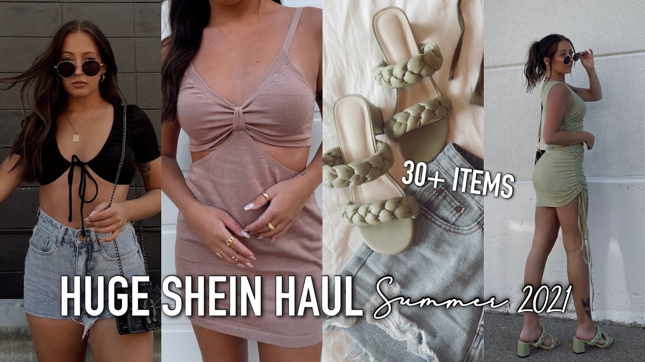 Shein Haul Summer 2021 || HUGE Summer Shein Try On Haul 30+ Items! And Shein Discount Code!