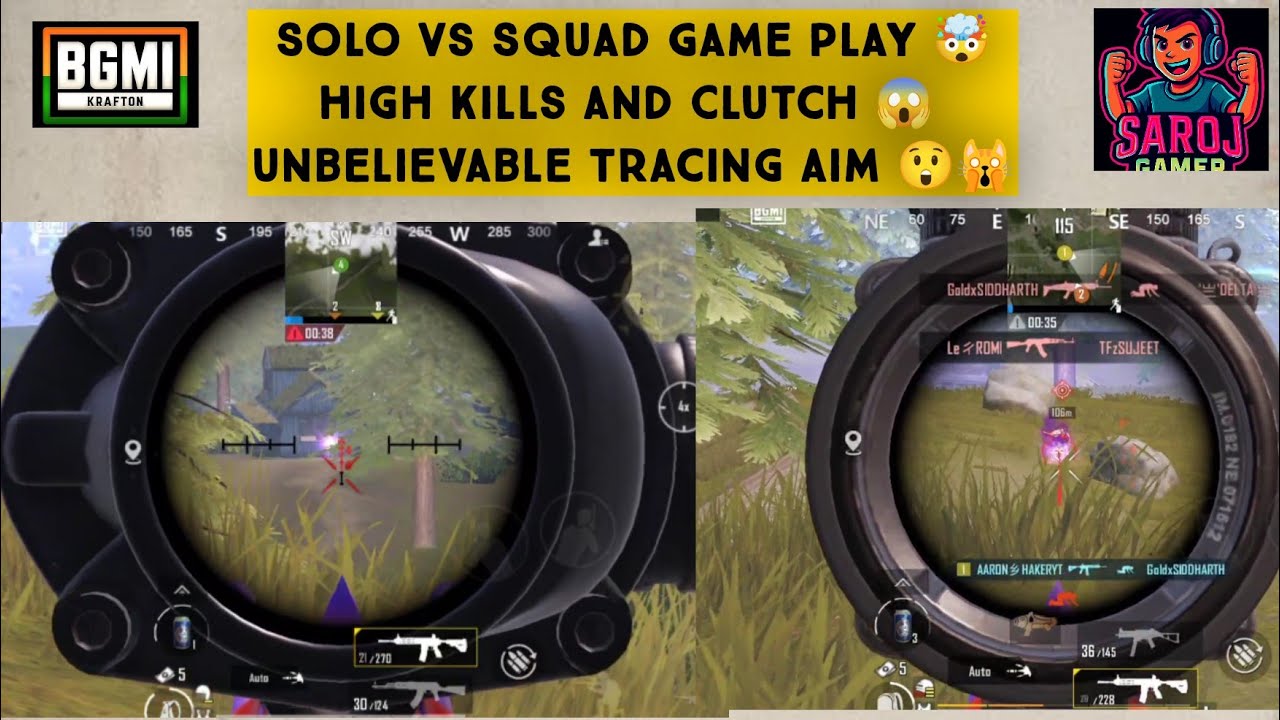Unbelievable Clutch and Aim Tracing Gameplay 💪 