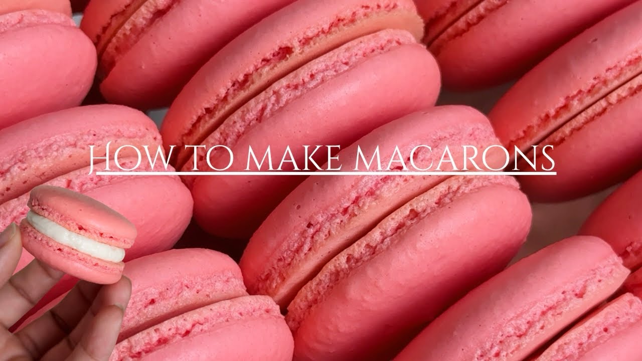 How to make Macarons *Stand Mixer Way*