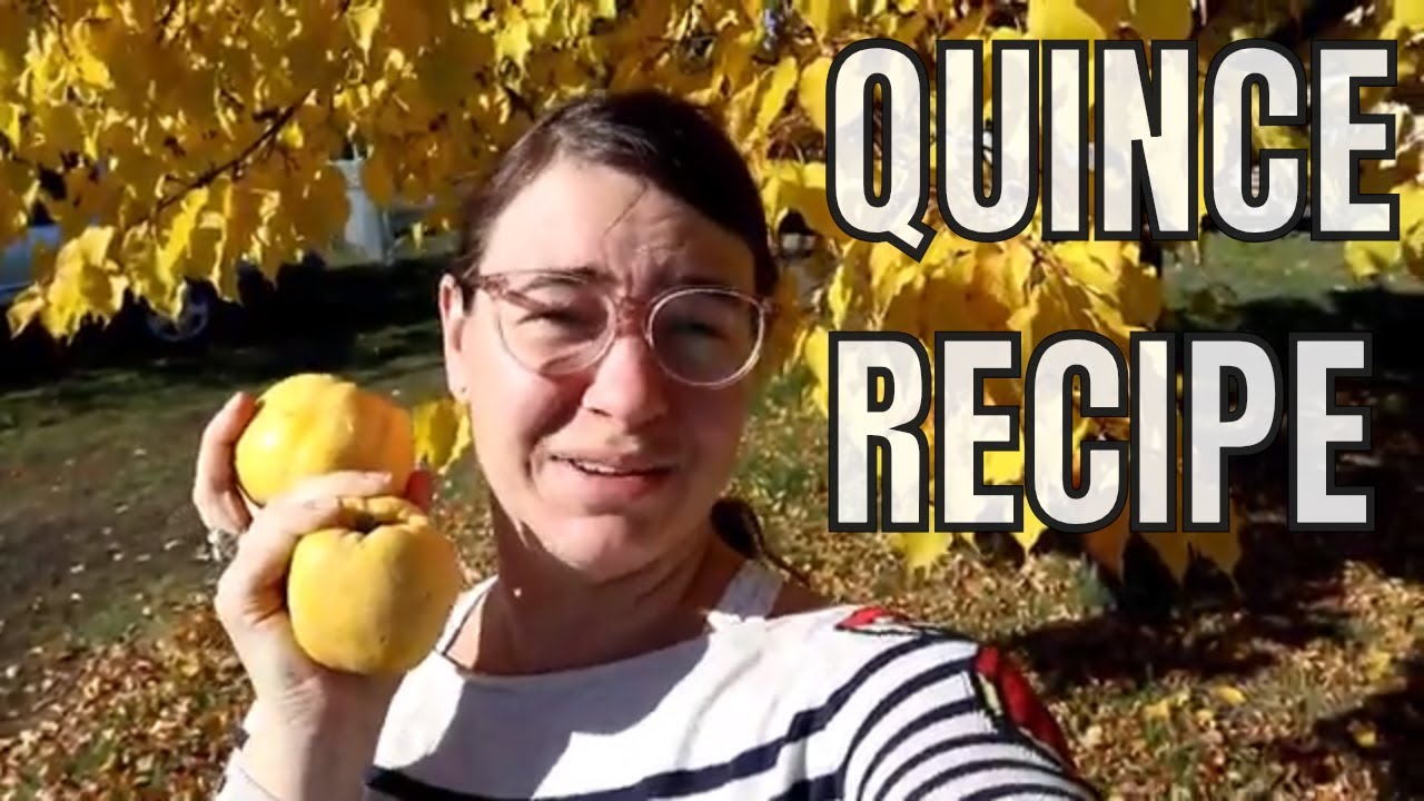 HOMEMADE QUINCE SYRUP