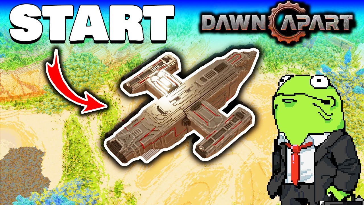 DAWN APART, An Automation Colony Management Survival Game