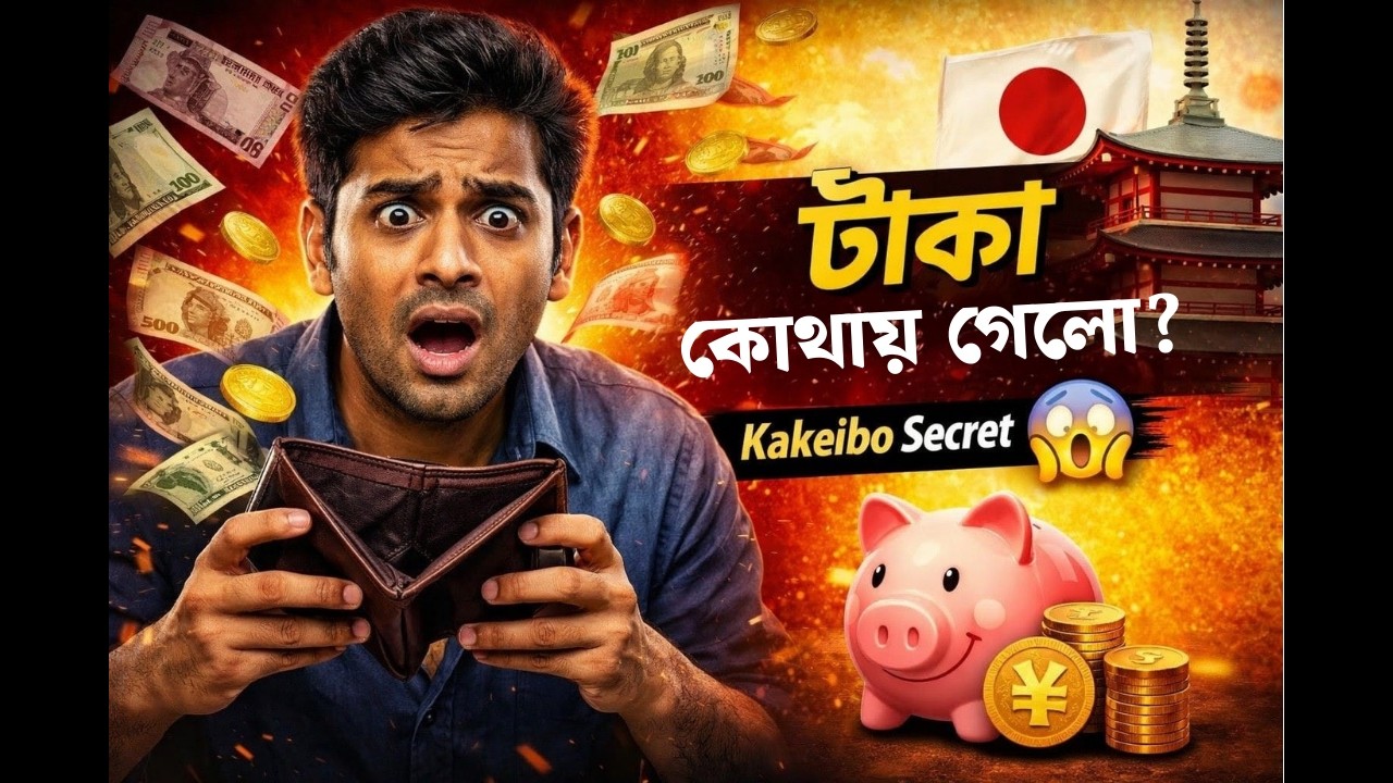 💰 মাসের শেষে টাকা থাকে না? জাপানের Kakeibo Method বদলে দেবে আপনার সঞ্চয়!