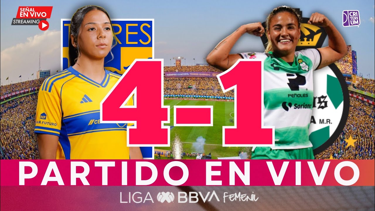 🔴 EN VIVO HOY Fútbol Femenino- Tigres UANL vs Santos Laguna- Liga BBVA MX Femenil | Clausura 2026
