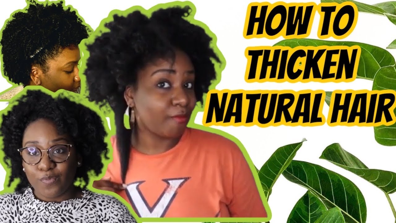 How To: Thicken Natural Hair| Grow Thick Natural Hair| Thicken Thin Hair| Gardened Coils