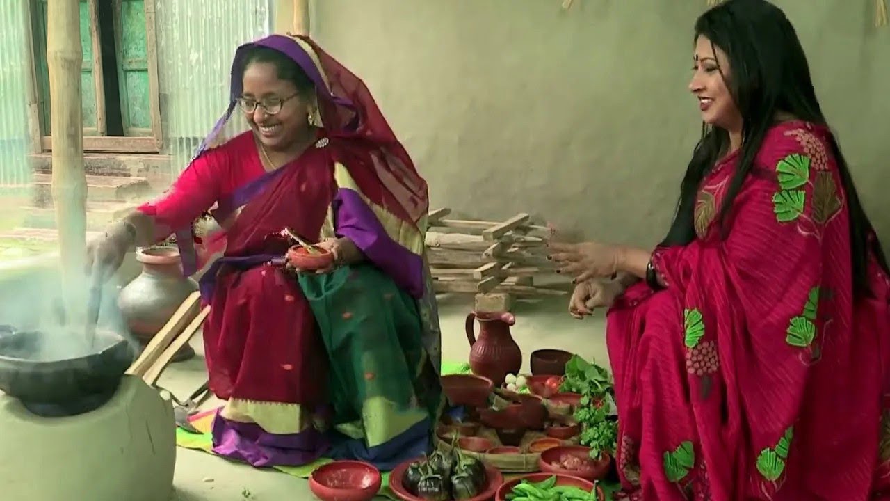 ময়মনসিংহের চ্যাপার পুলি আর লড়াই  শাকের মজাদার রান্না || Traditional Village Food in Bangladesh