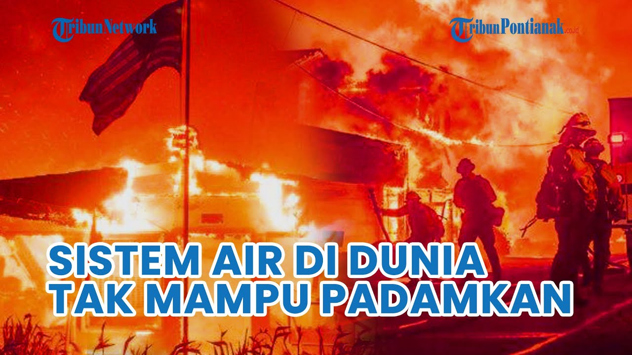 Kebakaran di Los Angeles Sudah Sangat Parah❗ Sistem Air di Dunia Disebut Tak Mampu Memadamkannya