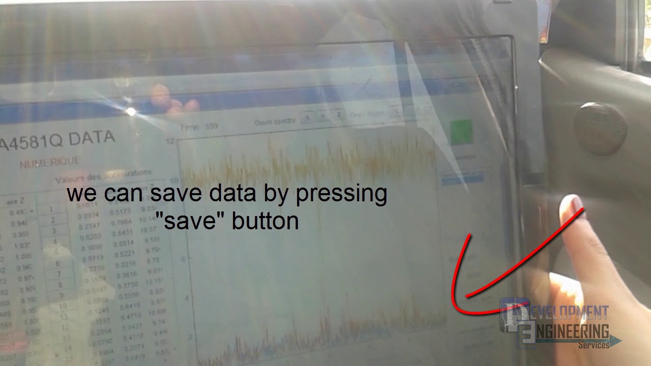 FRDM-KL25Z data acquisition - interface MATLAB GUIDE tested in a car