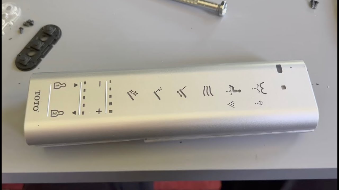 Toto S500e / S550e Bidet remote control repair