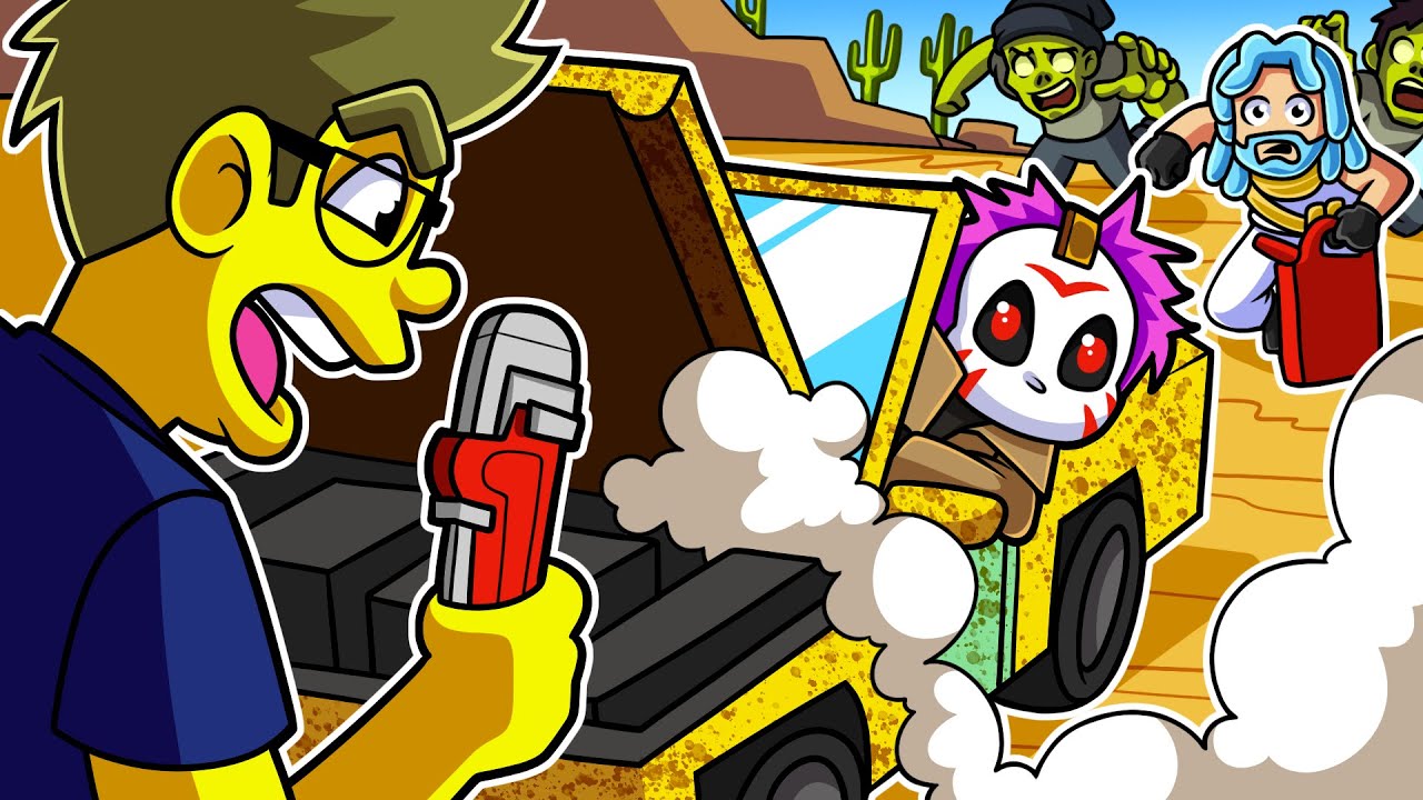 We Built a Car from Scraps to Survive a Zombie Apocalypse! | Drive Beyond Horizons