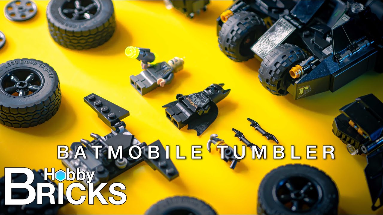 Lego Batmobile Tumbler Scarecrow Showdown  | Snap Build
