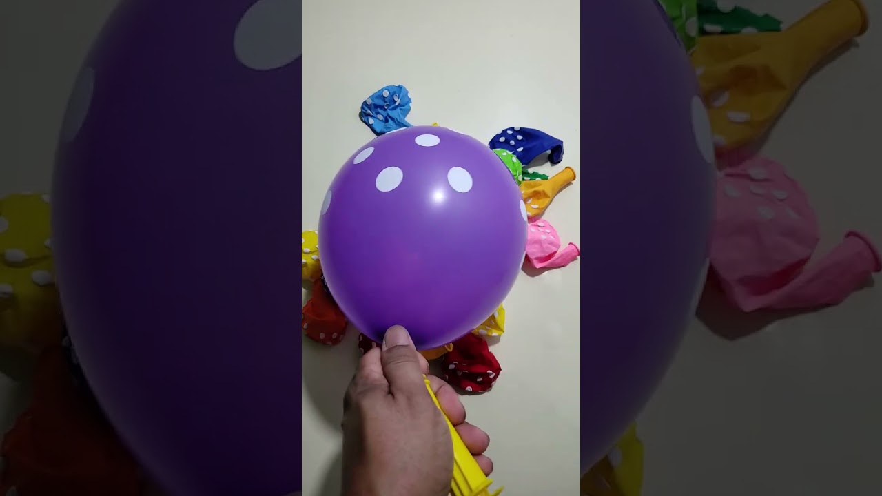 Colourful Balloons ASMR | Stress Relief Video 