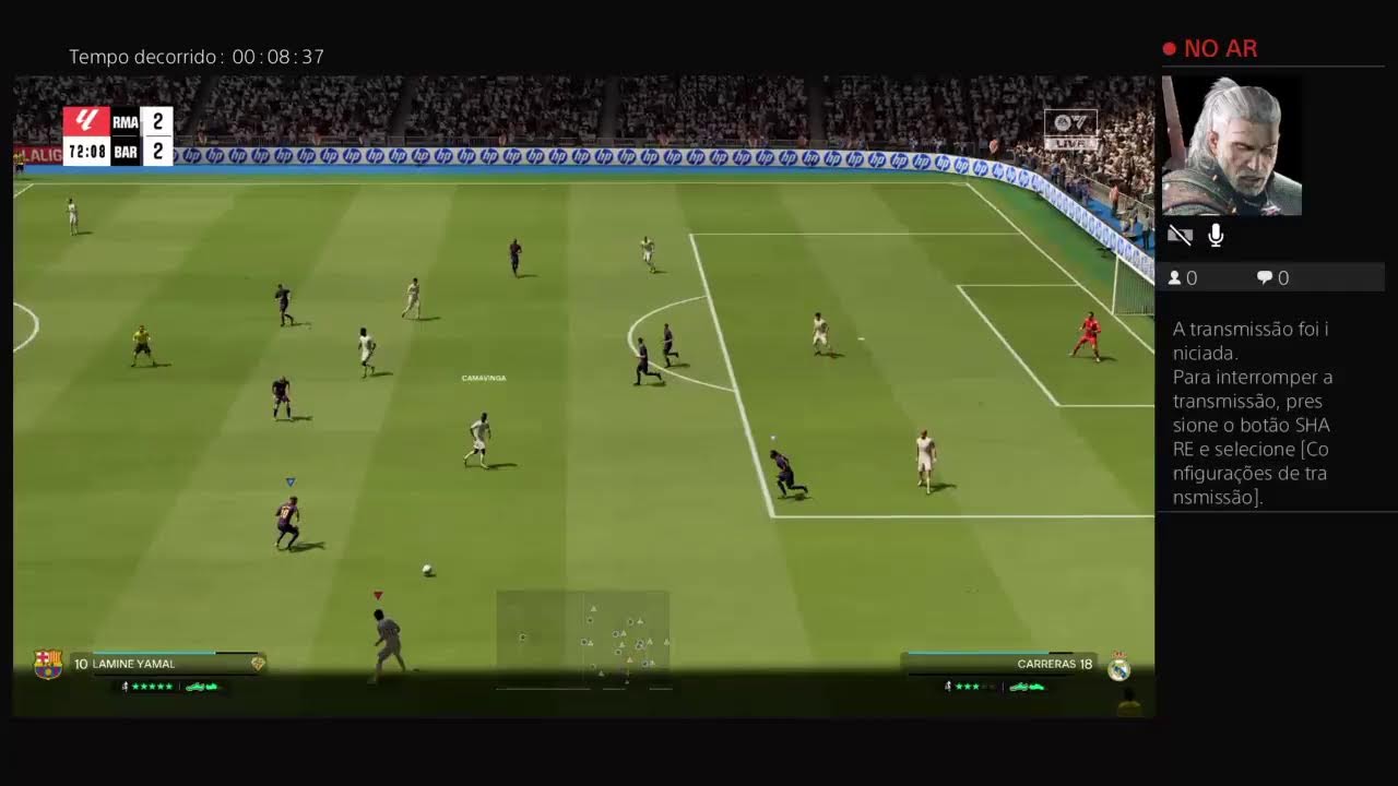 Transmissão ao vivo do PS4 de francyscoromanos