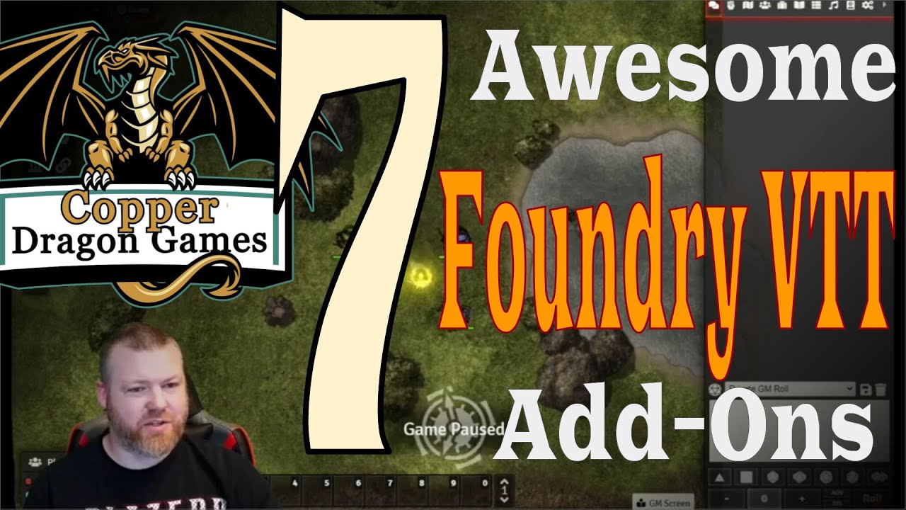 7 Awesome Add-On Modules for Foundry Virtual Tabletop (Foundry VTT Version 7.9)