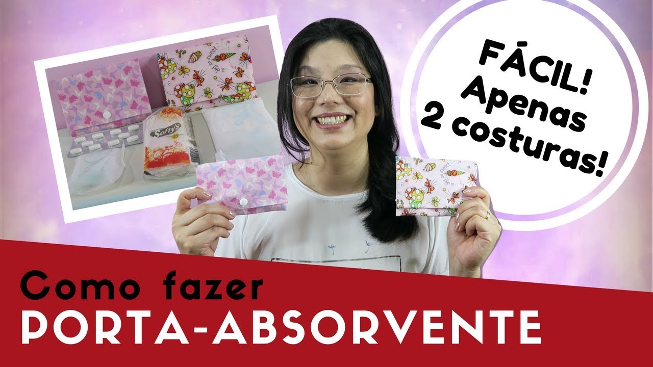 Porta-Absorvente | Muito fácil
