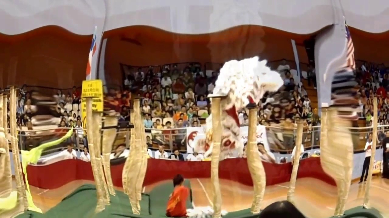 lion dance fail