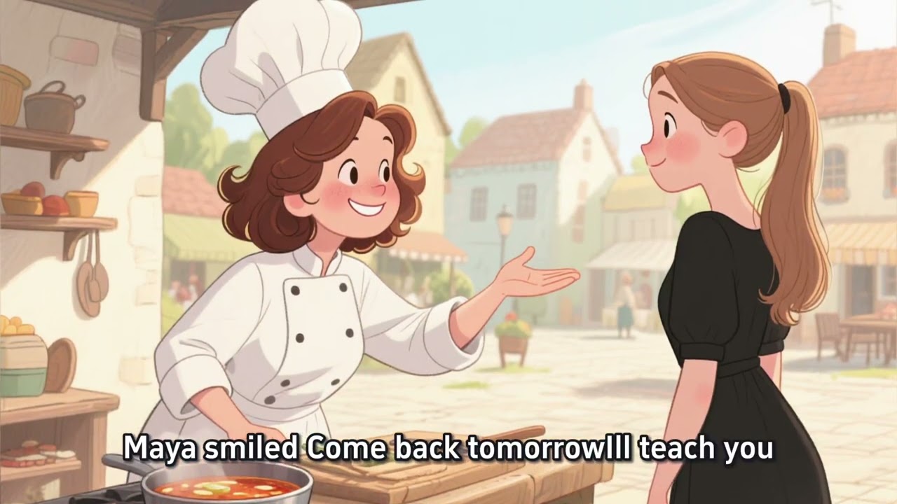 Fable 11: The Chef and the Spicy Soup #youtubeshorts #sleepstory #stories