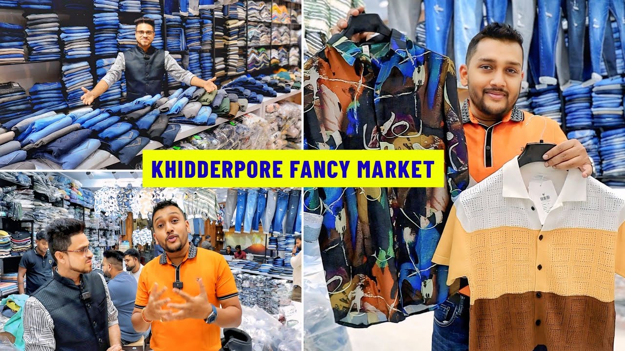 Khidderpore Fancy Market Kolkata - Denim Jeans/ T-Shirts like Zara/ Cargo Pant/ Track Pant/ Joggers