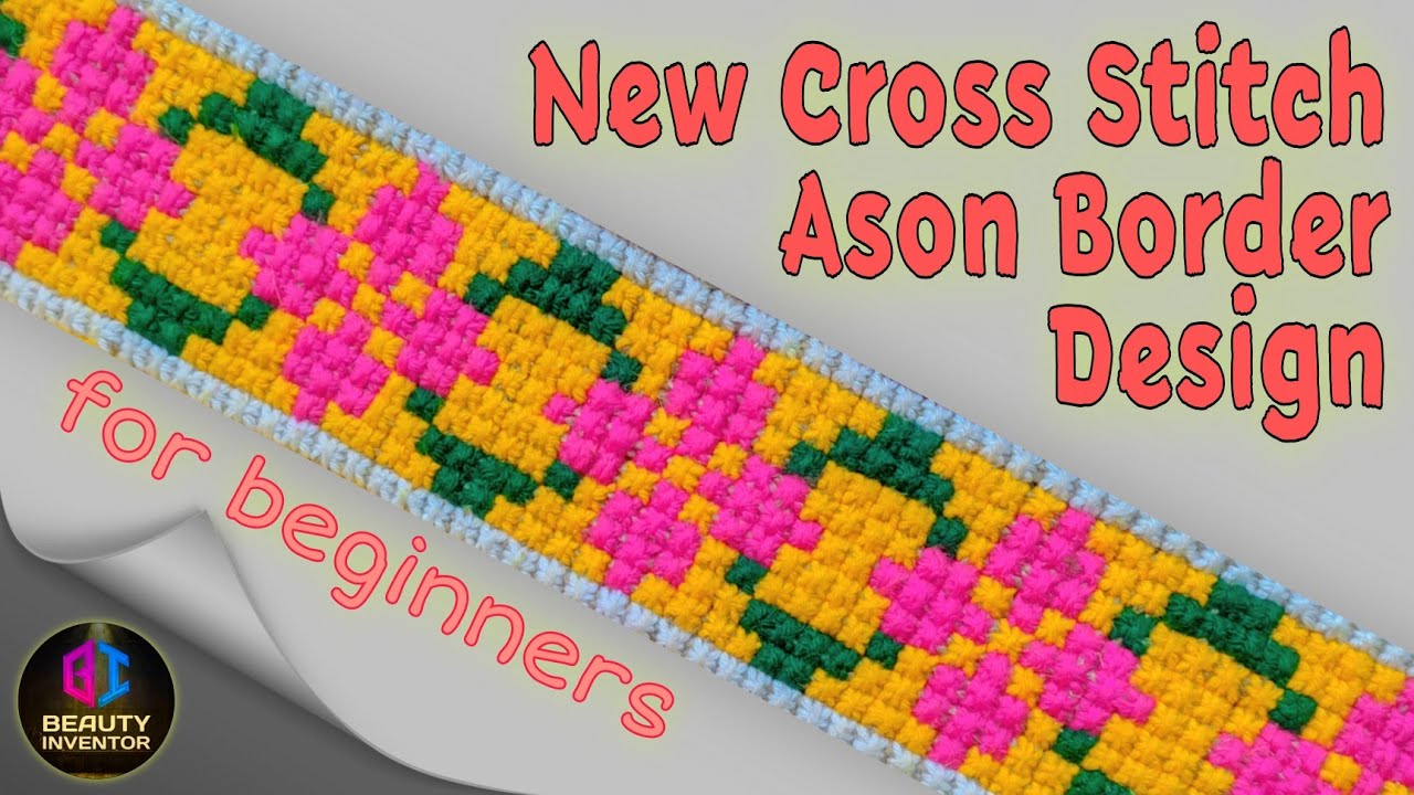 New Cross Stitch Ason Border Design