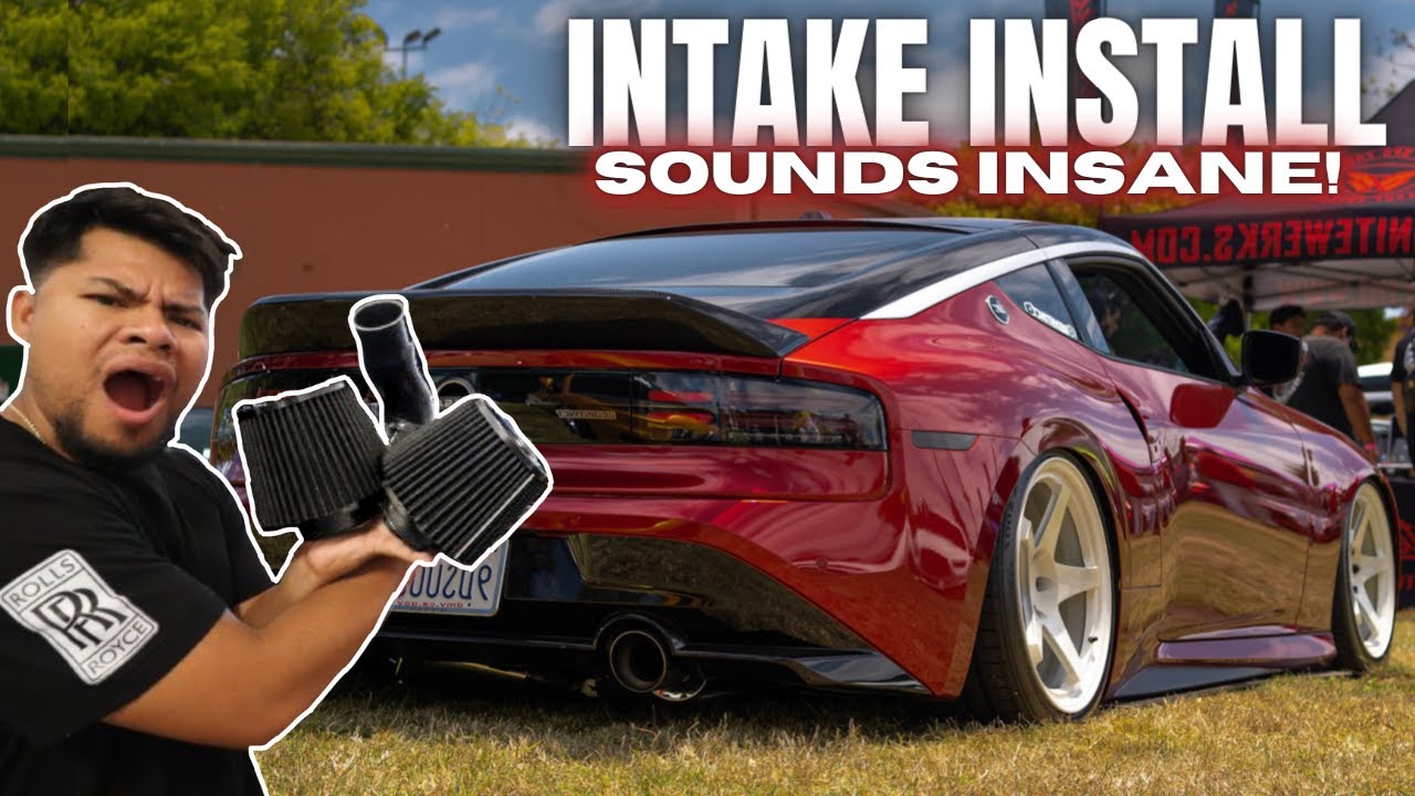 2023 Nissan Z gets 3” INTAKES ! (SOUNDS INSANE)