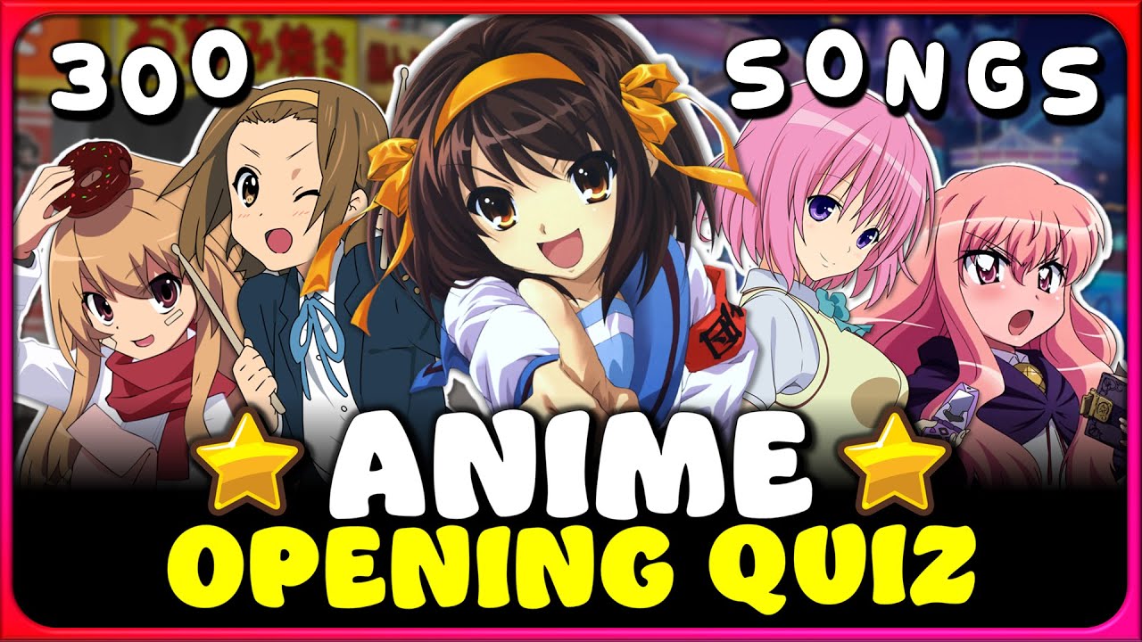 ⚡ ANIME OPENING QUIZ: 2000s ONLY EDITION! 【VERY EASY ➜ VERY HARD 🔥】 – Can you guess 300 OPENINGS?!