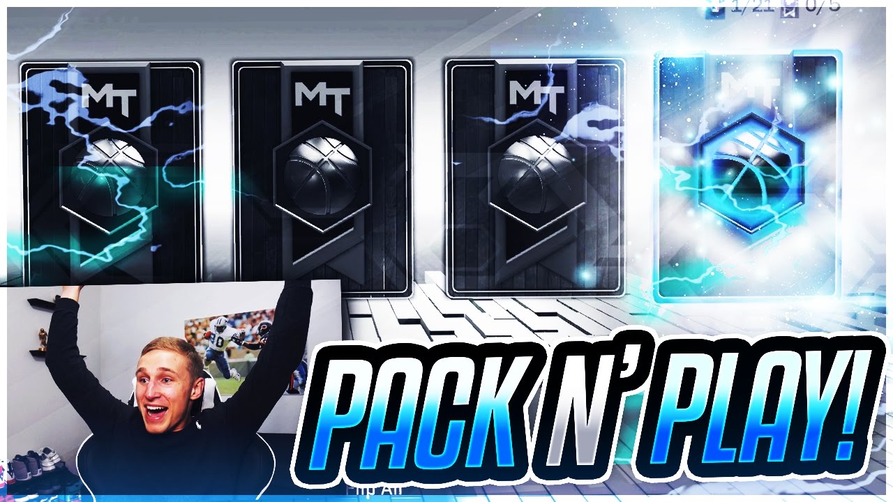 PACK N' PLAY! FIRST DIAMOND PULL! NBA 2k17
