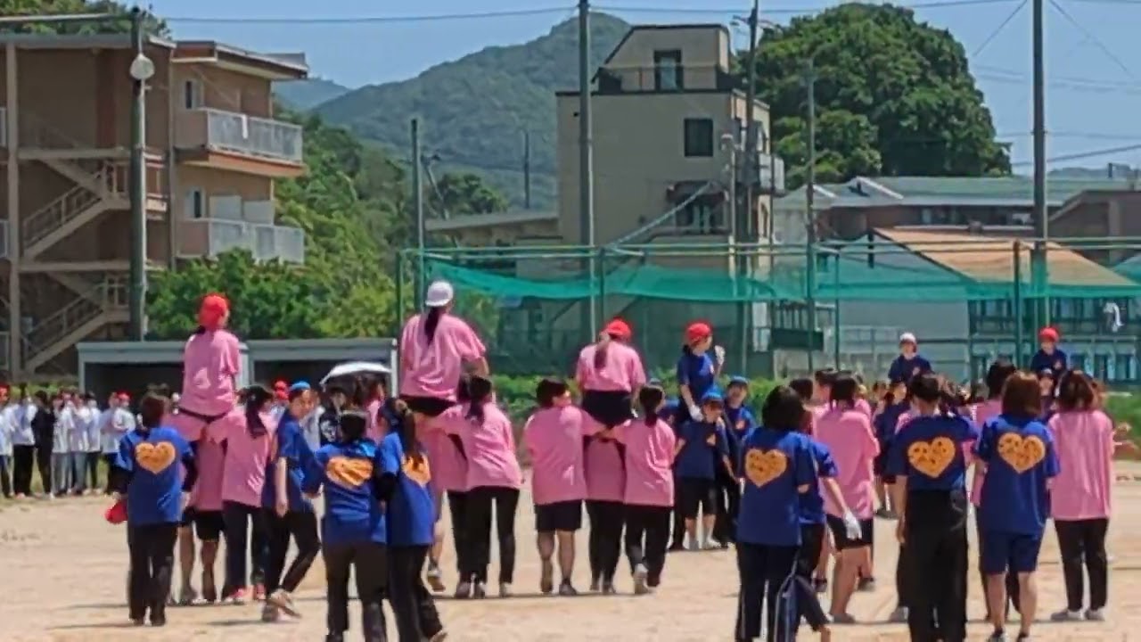 女子騎馬戦