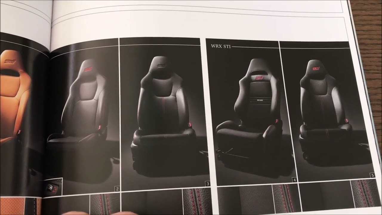 カタログ紹介　063　スバル　WRX　STI　CBA型