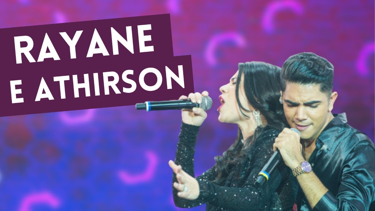 Rayane Gaby e Athirson Ribeiro cantam Luan Santana no Faustão
