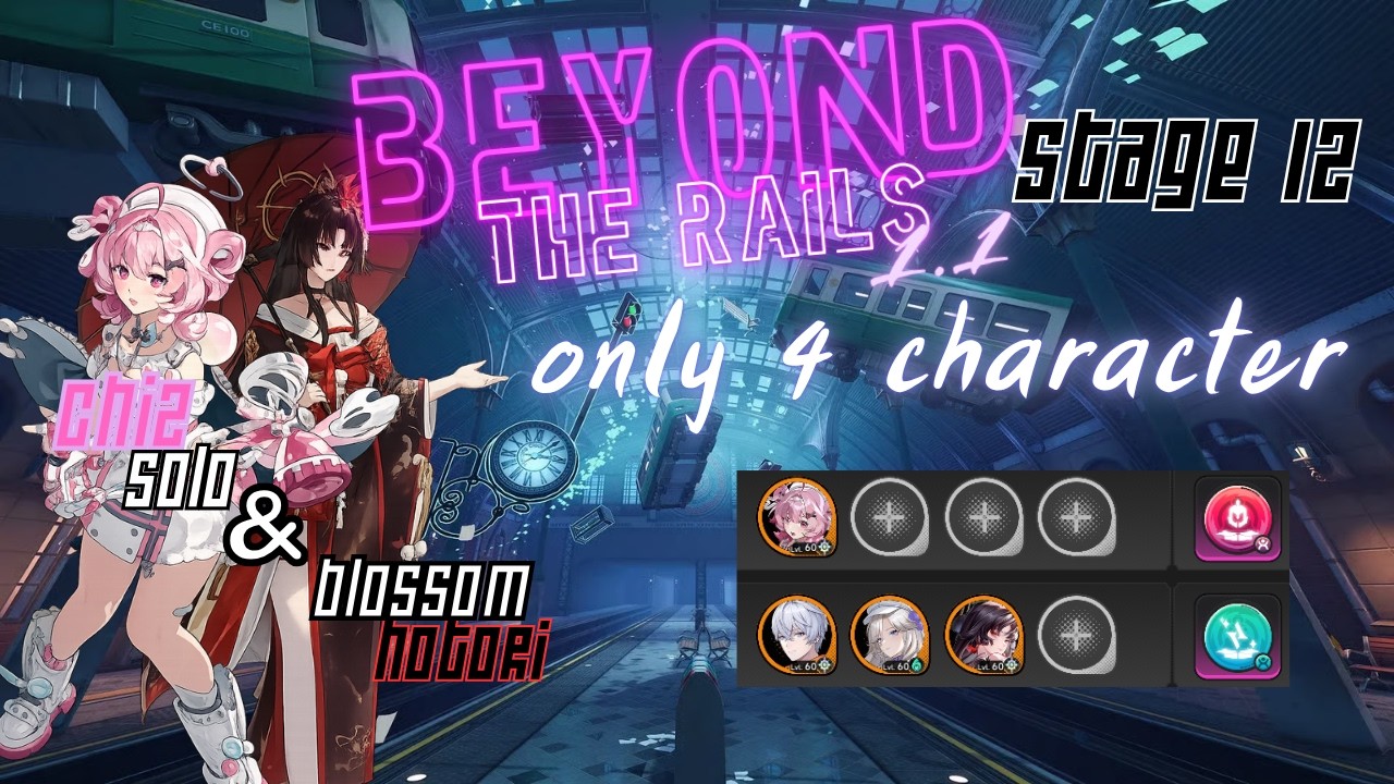 [Beyond the Rails 1.1] F2P Friendly Chiz Solo & Blosssom Hotori | Neverness to Everness NTE
