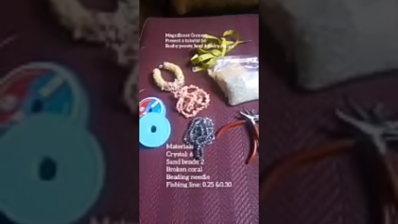 How to make bushy peyote bead jewelry design