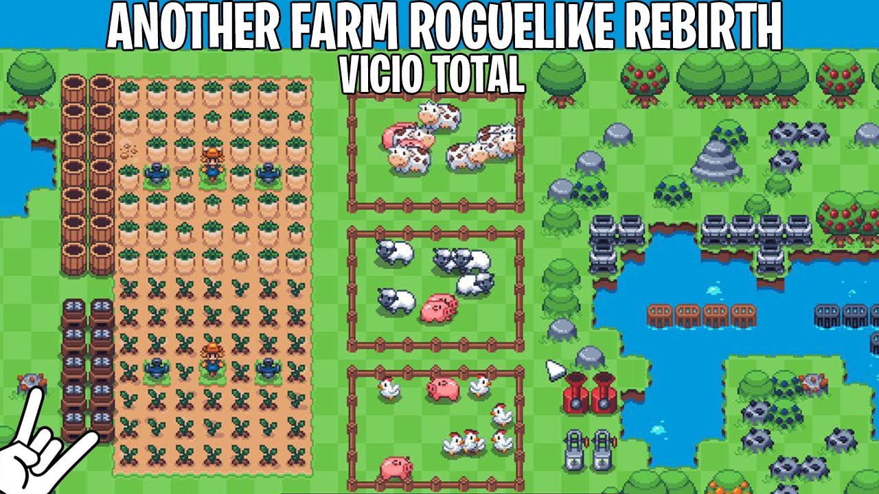 ANOTHER FARM ROGUELIKE REBIRTH É UM VICIO!