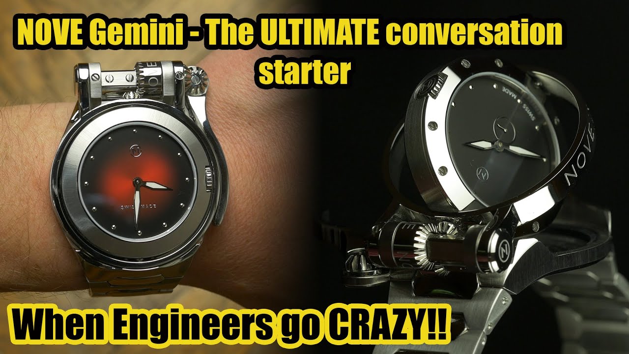 NOVE Gemini - craziest DUAL FACE watch EVER
