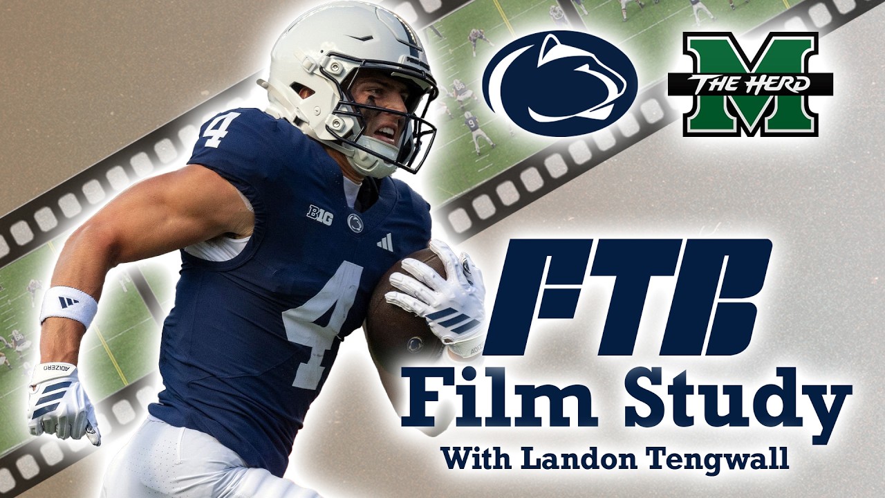 Nowy styl ataku Penn State ZASKAKUJE Marshall w debiucie Matta Campbella | TFN Film Study