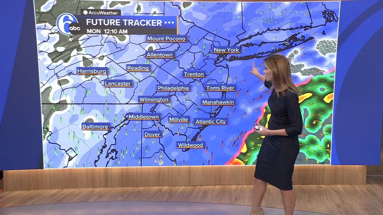 AccuWeather: Blizzard Warning for the coast in the Philadelphia region