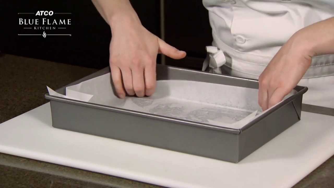 Как застелить противень пергаментной бумагой | ATCO Blue Flame Kitchen